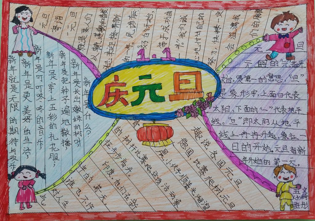 畅想2022手抄报图片展
