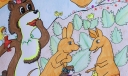 非洲大草原儿童绘画