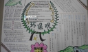 假期环保手抄报图片