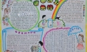 争当创卫先锋手抄报