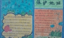 加油，让我们一起保护地球手抄报