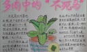 多肉中的“不死鸟”手抄报