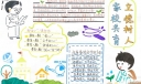 家校共育立德树人手抄报