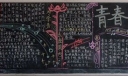 某中学青春主题黑板报优秀作品欣赏：青春宗旨