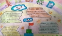 我们的美丽校园手抄报
