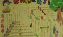 我们这样长大手抄报