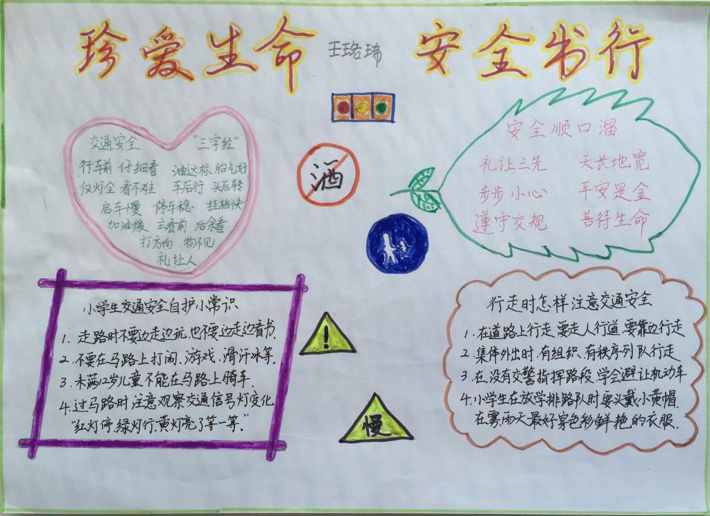 道路交通博物馆手抄报大全