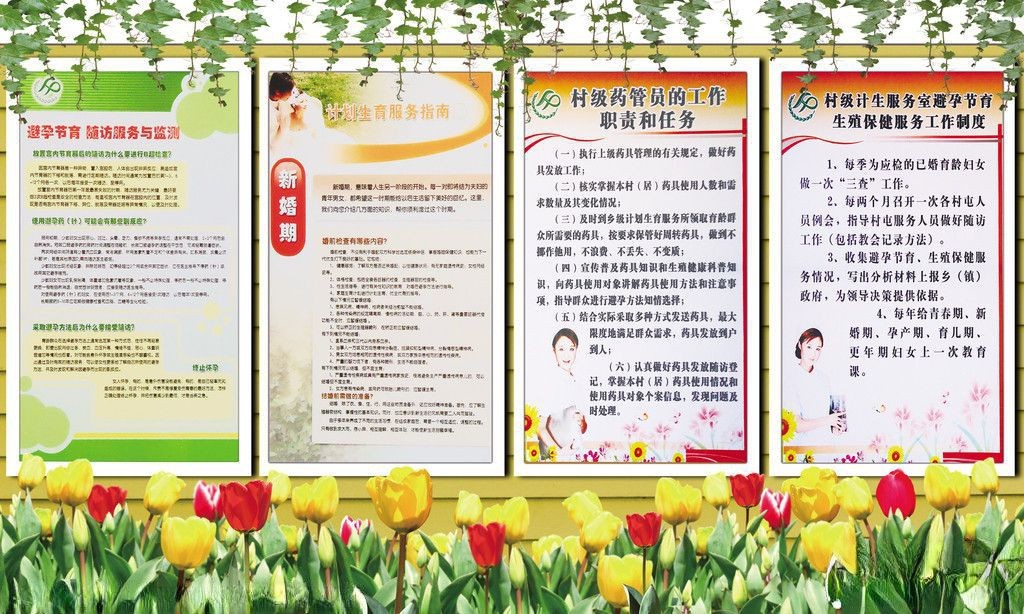 避孕节育宣传板报