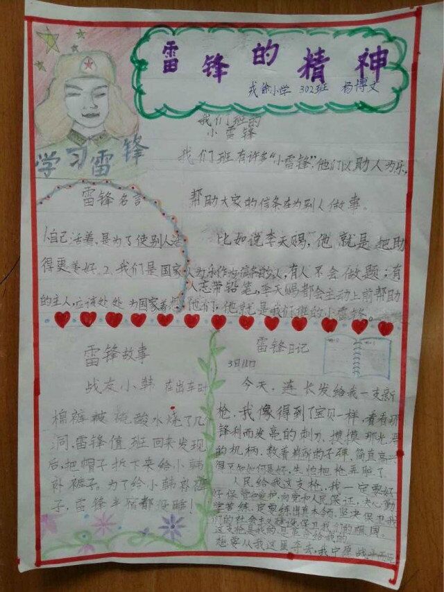 三月节日手抄报图片展