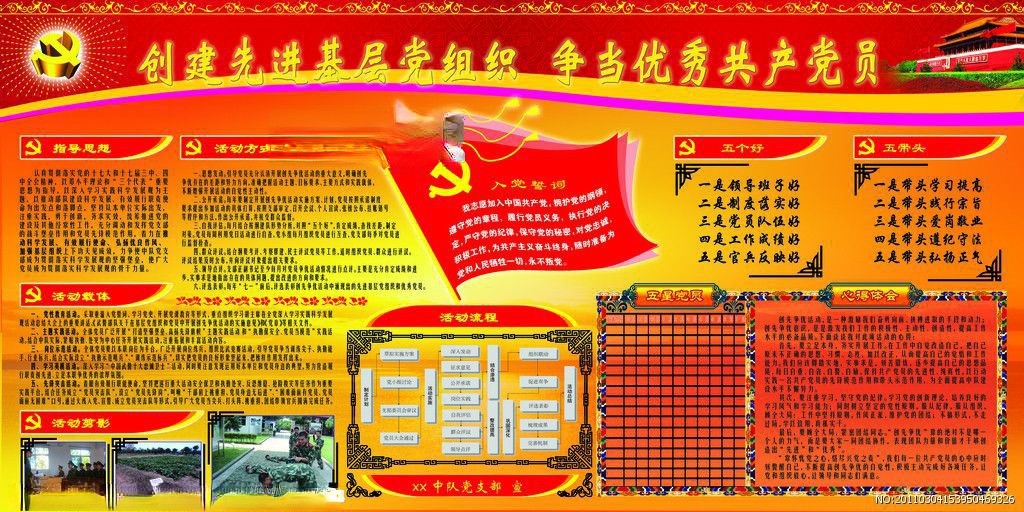 武警部队板报大全