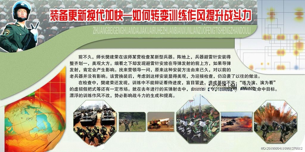 装备换季保养板报