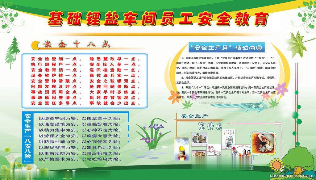 安全班报图片集萃