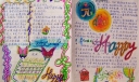 元旦获奖手抄报-元dan happy