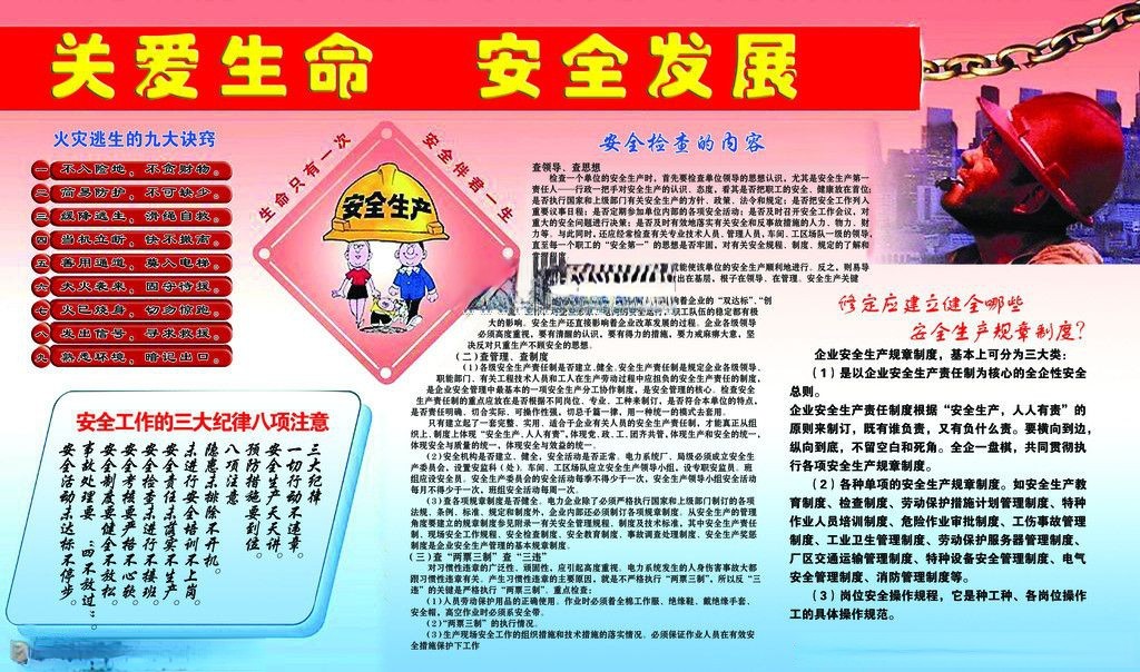 施工工地板报图片
