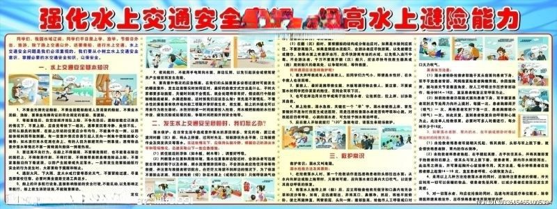 水上交通安全板报设计