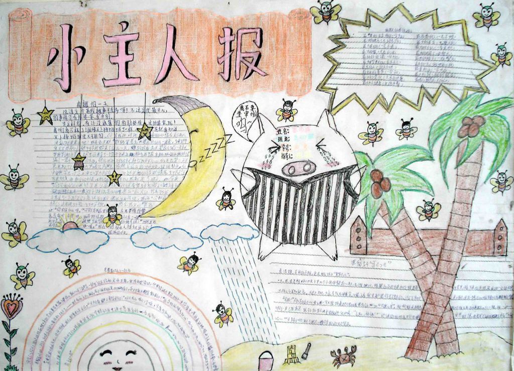 小主人手抄报图片大全