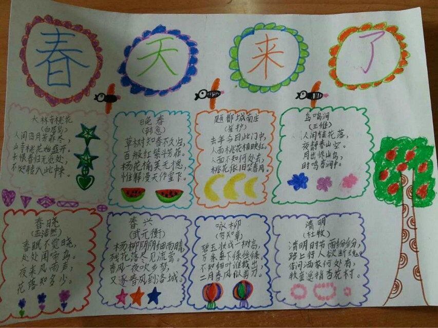 三月节日手抄报图片展