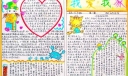 小学生安全手抄报图片-我爱我家