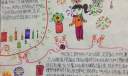 春节放烟花手抄报