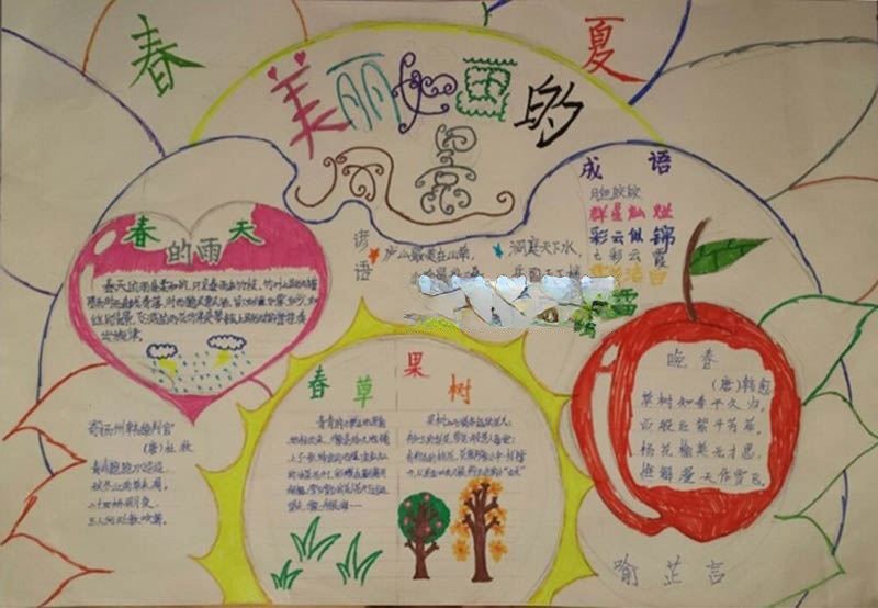 风景手抄报图片大全