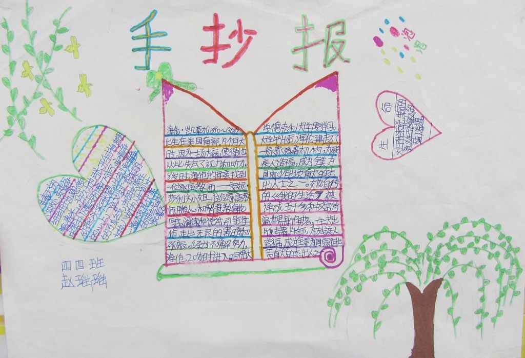 生命生命手抄报