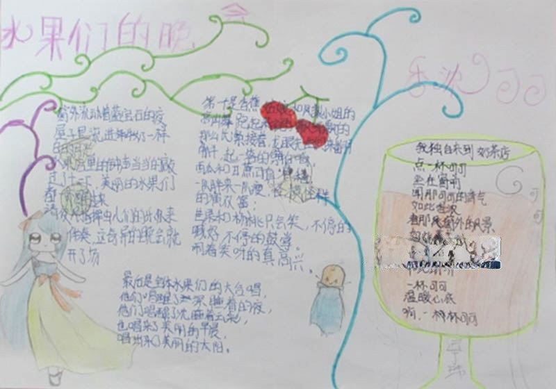 水果们的晚会图片大全