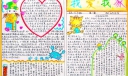 安全手抄报版面设计图-我爱我家