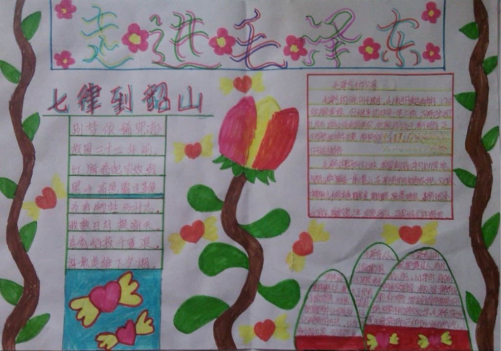 毛泽东手抄报图片大全