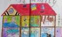 幼儿园手抄报作品大全-My home