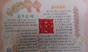 小学生中国年手抄报图片