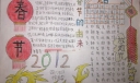 2022龙年春节手抄报