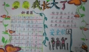我长大了手抄报图片