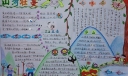 祖国山水美手抄报