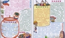 元宵节精美手抄报：大红灯笼高高挂