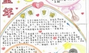 幸福童年手抄报图片
