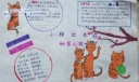 小猫出生在秘密山洞手抄报图片