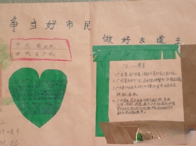 亚运会手抄报版面设计图