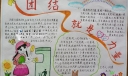 团结就是力量手抄报版面设计图