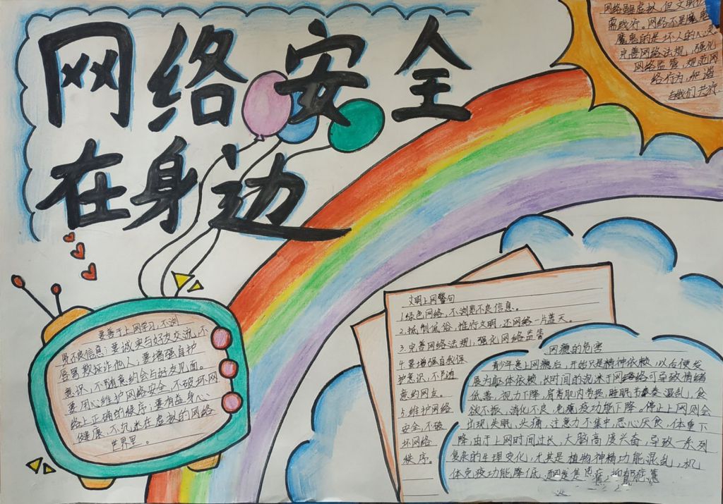 网络安全手抄报怎么做，学习网络防护技能