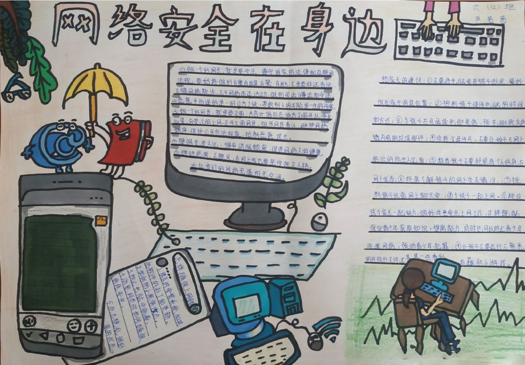 网络安全手抄报怎么做，学习网络防护技能