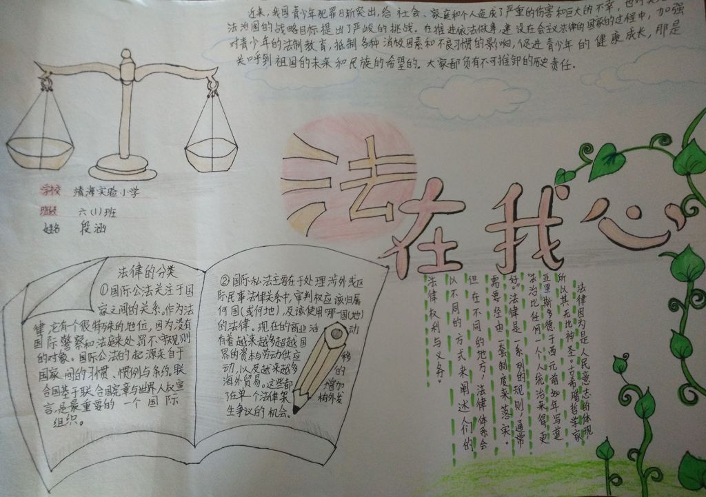 国家宪法日手抄报图片大全 国家宪法日手抄报图片大全