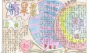 亲情幸福爱手抄报图片