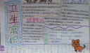 卫生常识手抄报图片