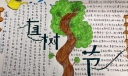 2022最新植树节手抄报，绿水青山就是金山银山