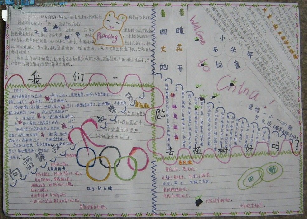 向雷锋叔叔学习手抄报 向雷锋叔叔学习手抄报