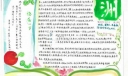 新绿洲手抄报图片
