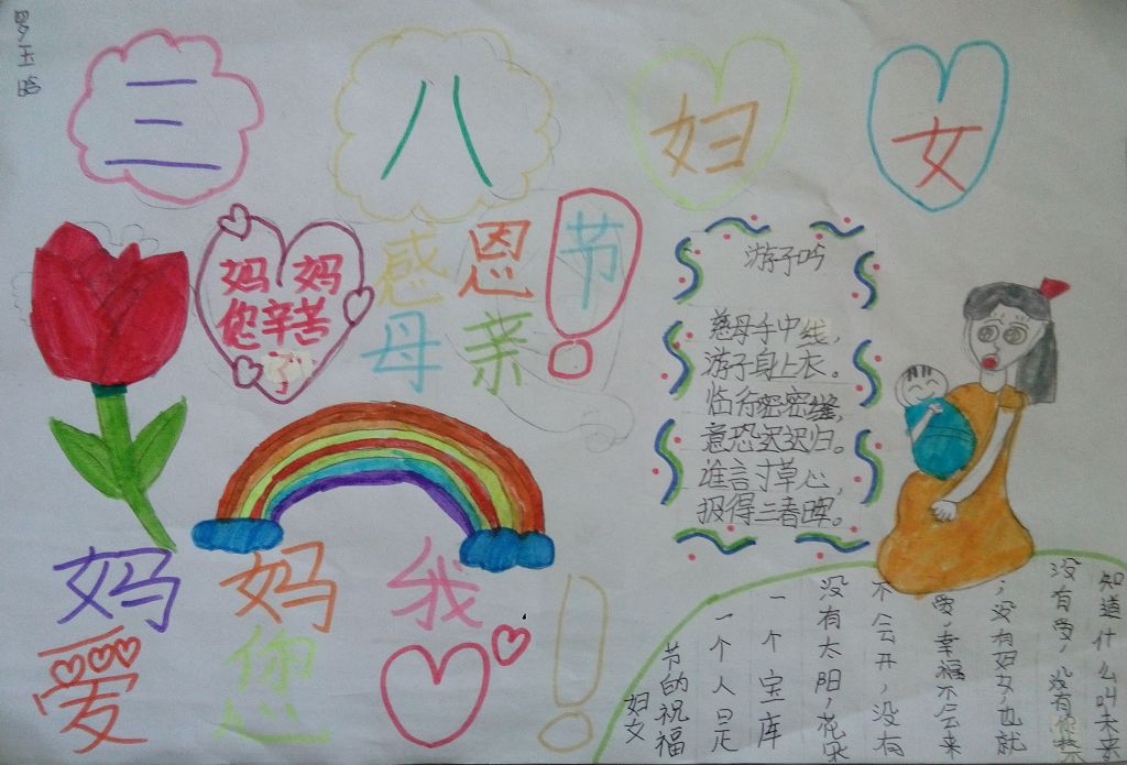 2022三八妇女节手抄报图片大全