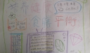 营养健康膳食平衡手抄报