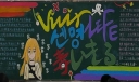 高中生禁毒黑板报，远离毒品全家幸福
