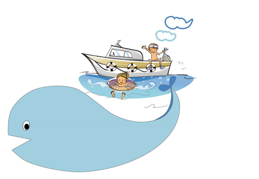 夏日海边度假手抄报 夏日海边度假手抄报